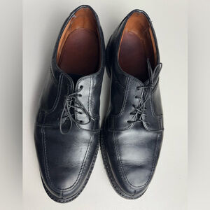 Allen Edmonds Men's Wilbert Black Leather Lace-Up Oxford shoes size 13